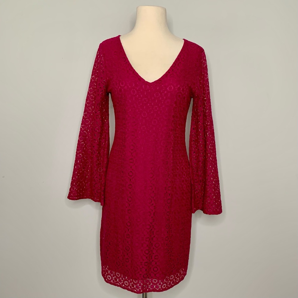 Banana Republic Trumpet Sleeve Dress